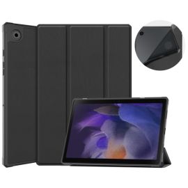 Custodia Flip LEATHER per Samsung Galaxy Tab A8 (SM-X205 / SM-X200) nera