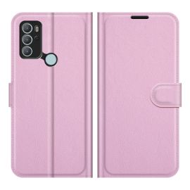 LITCHI Cover protettiva per Motorola Moto G60s rosa