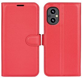 LITCHI Cover protettiva per One Plus Nord N20 5G rossa