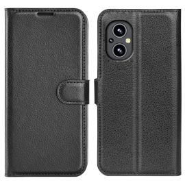 LITCHI Cover protettiva per One Plus Nord N20 5G nera