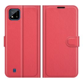 LITCHI Cover protettiva per Realme C11 2021 rossa