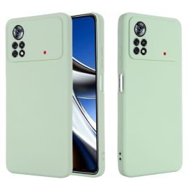 RUBBER Cover in gomma Xiaomi Poco X4 Pro 5G verde