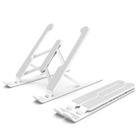 Supporto per laptop bianco regolabile
