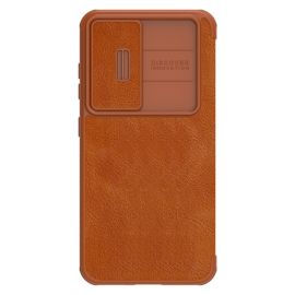 NILLKIN QIN LEATHER Samsung Galaxy S23 5G marrone