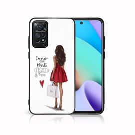 MY ART Calotta di protezione per Xiaomi Redmi Note 11 Per 5G / Redmi Note 11 Per RED DRESS (137)