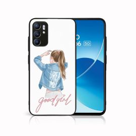 MY ART Cover in silicone Oppo Reno6 5G GOOD GIRL (130)