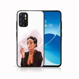 MY ART Cover in silicone Oppo Reno6 5G SIGARETTA (135)