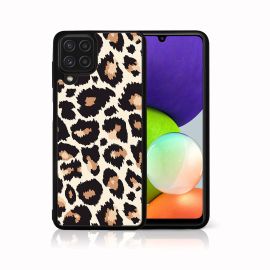 MY ART Cover in silicone Samsung Galaxy A22 STAMPA LEOPARDATA (238)