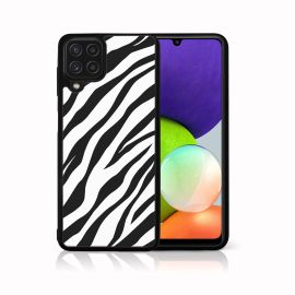 MY ART Cover in silicone Samsung Galaxy A22 ZEBRA (049)