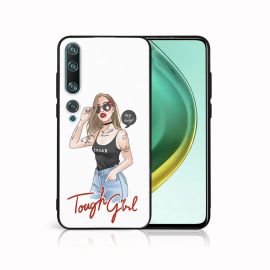 MY ART Cover in silicone Xiaomi Mi 10 / Mi 10 Pro TOUGH GIRL (131)
