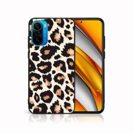 MY ART Cover in silicone Xiaomi Poco F3 LEOPARD (047)