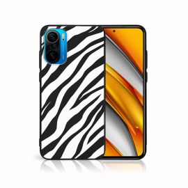 MY ART Cover in silicone Xiaomi Poco F3 ZEBRA (049)