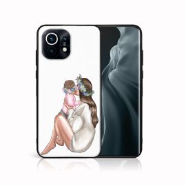 MY ART Cover in silicone Xiaomi Mi 11 GIRL (111)