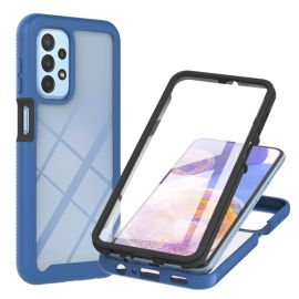 DUAL Cover fronte-retro con pellicola Samsung Galaxy A23 / A23 5G blu