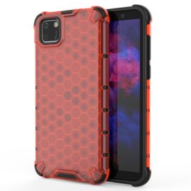 HONEYCOMB Cover protettiva Huawei Y5p rossa