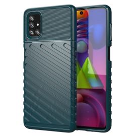 Custodia protettiva THUNDER Samsung Galaxy M51 verde