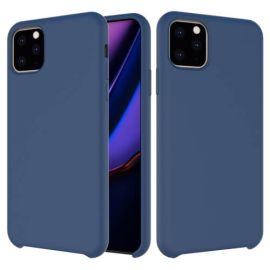 RUBBER Cover in gomma Apple iPhone 11 Pro blu scuro