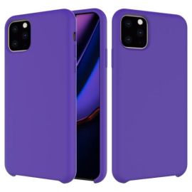 RUBBER Cover in gomma Apple iPhone 11 Pro Max viola scuro
