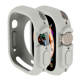 Custodia in TPU HALF COVER per Apple Watch Ultra 1 / 2 / 3 49mm grigia