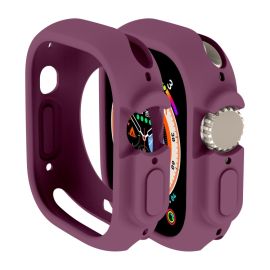 Custodia in TPU HALF COVER per Apple Watch Ultra 1 / 2 / 3 49mm bordeaux