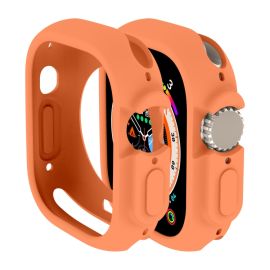 Custodia in TPU HALF COVER per Apple Watch Ultra 1 / 2 / 3 49mm arancione