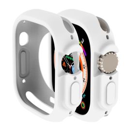 HALF COVER Cover TPU per Apple Watch Ultra 1 / 2 / 3 49mm bianca