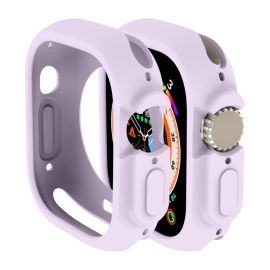 Cover in TPU HALF COVER per Apple Watch Ultra 1 / 2 / 3 49mm viola