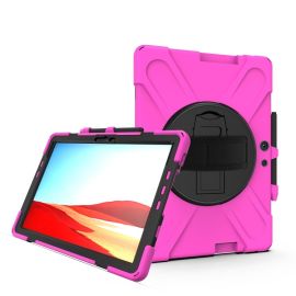 STANDING ULTRA Cover resistente per MicroSoft Surface Pro X rosa