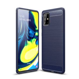 Custodia FLEXI TPU Samsung Galaxy A71 blu