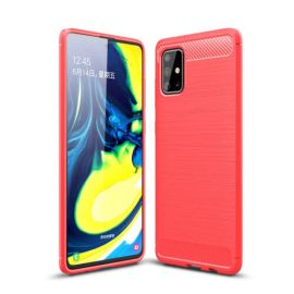 Cover FLEXI TPU Samsung Galaxy A71 rosso