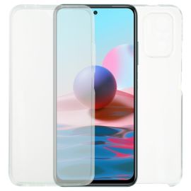 Cover protettiva bifacciale Xiaomi Redmi Note 10 / Note 10S trasparente