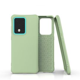 RUBBER Cover in gomma verde Samsung Galaxy S20 Ultra