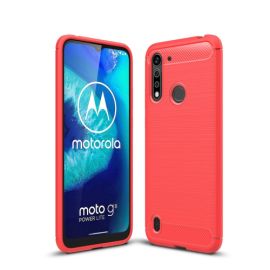 Cover protettiva FLEXI TPU Motorola Moto G8 Power Lite rossa