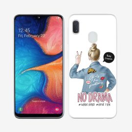MY ART Cover protettiva Samsung Galaxy A40 NO DRAMA (138)