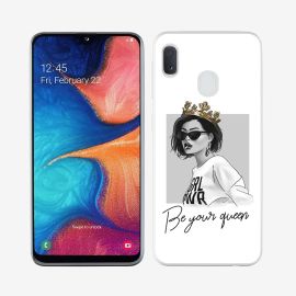 MY ART Cover protettiva Samsung Galaxy A40 QUEEN (139)