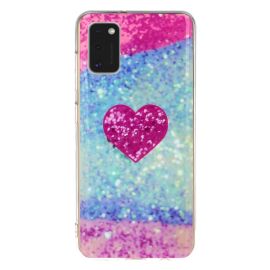 Cover ART Silicon Samsung Galaxy A41 RED LOVE