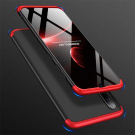 Cover protettiva 360° Samsung Galaxy A50 nero-rosso