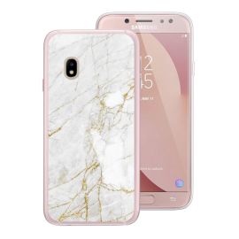 MY ART Cover protettiva Samsung Galaxy J5 2017 WHITE STONE (011)