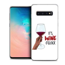 MY ART Cover protettiva Samsung Galaxy S10 WINE (007)