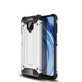 TOUGH Cover protettiva Xiaomi Redmi Note 9S / Note 9 Pro argento