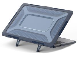 ENKAY RUGGED Set protettivo per Apple MacBook Air 13 (M2 / M3 / M4) A2681 / A3113 / A3240 blu
