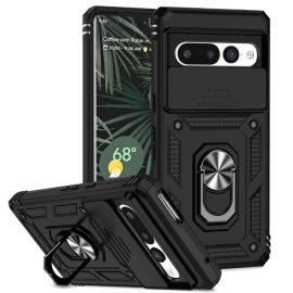 RING CAMERA Custodia con supporto per Google Pixel 7 Pro nera