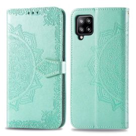 Cover portafoglio ART Samsung Galaxy A42 5G ORNAMENT verde