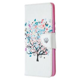 Cover portafoglio ART Samsung Galaxy A42 5G TREE
