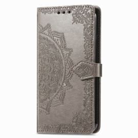 Cover portafoglio ART Xiaomi Mi 10T / Mi 10T Pro ORNAMENT grigio