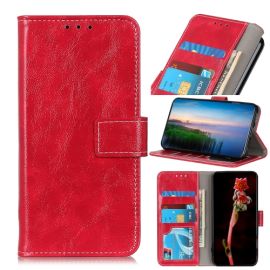 RETRO Custodia a portafoglio Asus Zenfone 7 (ZS670KS) / Zenfone 7 Pro (ZS671KS) rosso