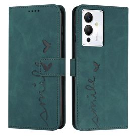Cover portafoglio ART Infinix Note 12 / Note 12 Pro 5G SMILE verde