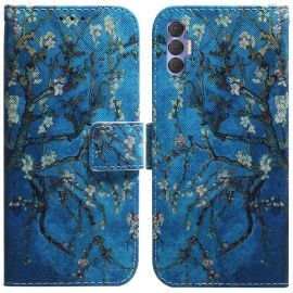 ART Portafoglio cover Tecno Spark 8 Pro APRICOT BLOSSOM