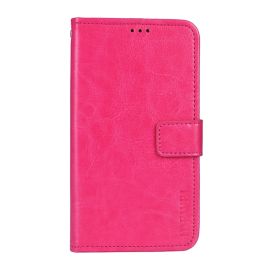 IDEWEI Custodia per portafoglio Realme 8 5G rosa
