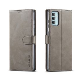 IMEEKE Custodia a portafoglio Samsung Galaxy M23 5G grigia